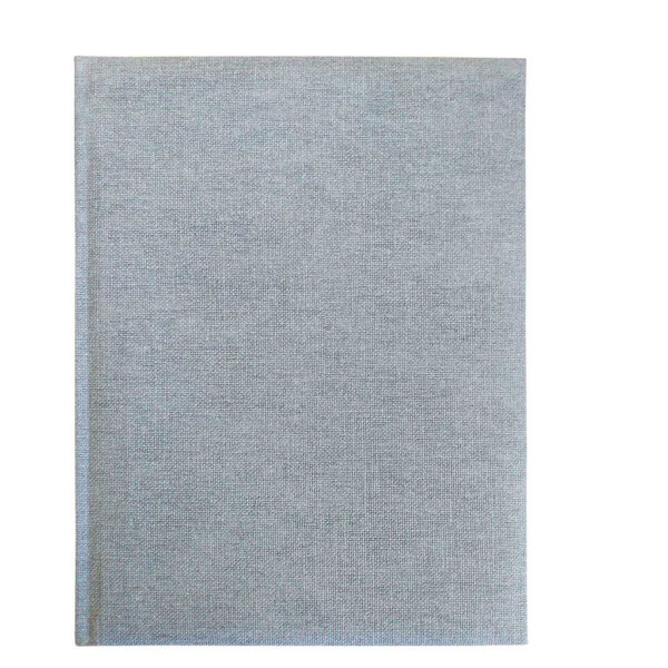 "JEANS" gray notebook A4, dim: 20x26.5 cm, 192 pages, P/20 *thermo