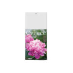 "CVIJEĆE" 13 list., dim: 24x53,5 cm, PVC vrećica, P/50, color kalendar