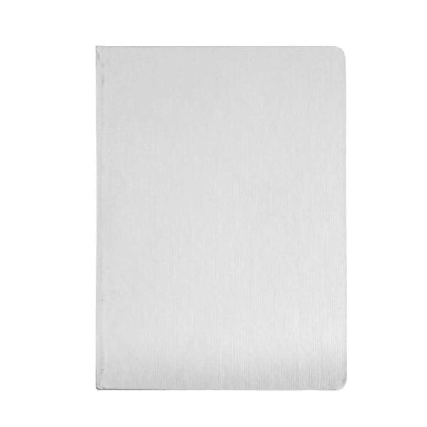 "BUDGET Friendly A5" WHITE NOTEBOOK, dim: 14.8x21 cm, P/20