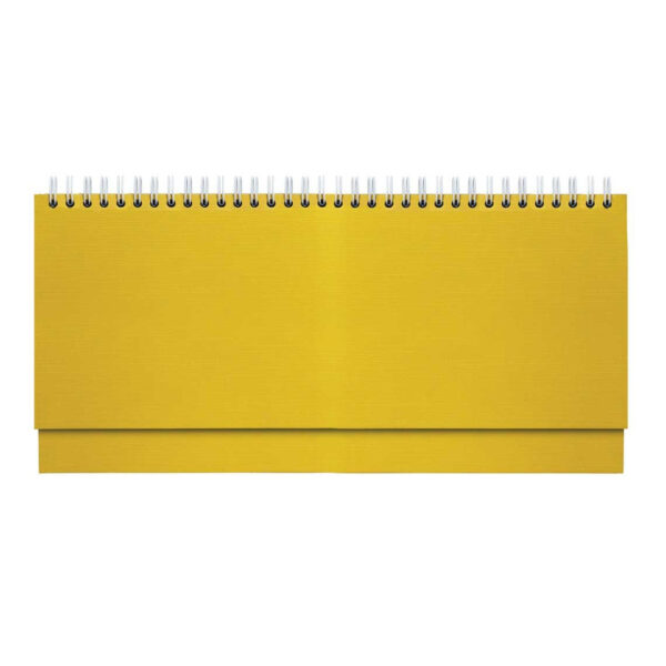 Planer STOLNI BRISTOL ŽUTI, spiralni, dim:30x14,5cm, 128 str. P/50