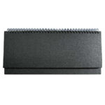 Planer STOLNI BRISTOL ANTRACIT, spiralni, dim:30x14,5cm, 128 str. P/50