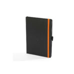 "PANTERA" s NARANČASTOM gumicom NOTES A5, poslovni, dim:14,8x21cm, P/20