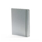 "LINAS" SREBRNI NOTES A5, poslovni, dim:14,8x21cm P/20