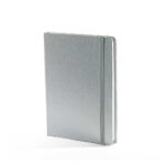 ""LINAS" SREBRNI NOTE A5, poslovni, dim:14,8x21cm P/20
