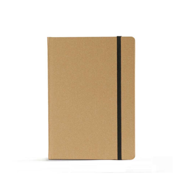 "EKO NOTES" s crnom gumicom NOTES A5, poslovni, dim:14,8x21cm, P/20