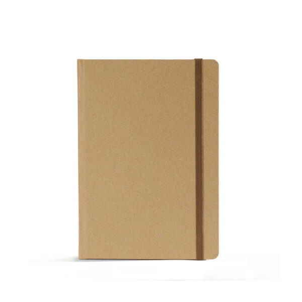"EKO NOTES" sa smeđom gumicom NOTES A5, poslovni, dim:14,8x21cm, P/20