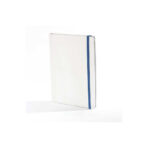 "PERLA" s PLAVOM gumicom NOTES A5, poslovni, dim:14,8x21cm, P/20