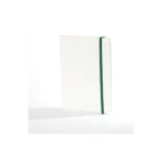 "PERLA" s ZELENOM gumicom NOTES A5, poslovni, dim:14,8x21cm, P/20