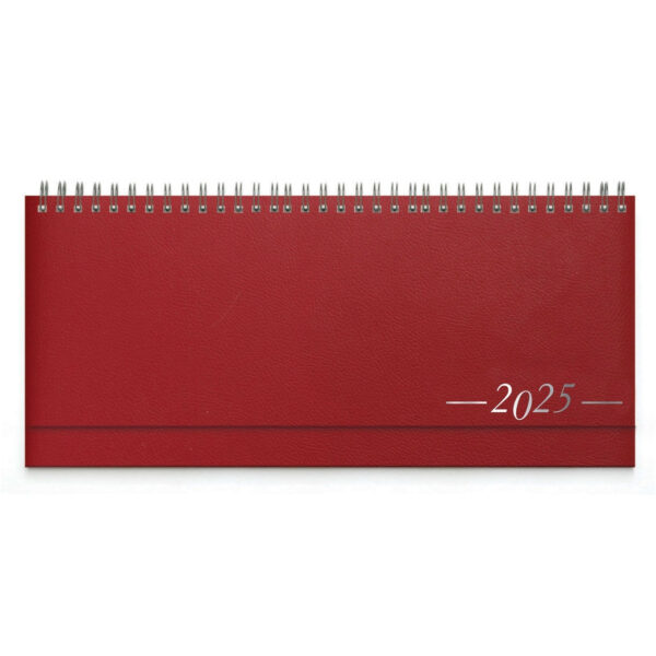 Stolni planer TOKYO s godinom RED, spirala, dim: 30x14,5 cm, 128 str., P/50