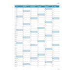 Planer DNEVNI CRNI PABLO, šivani, B5, dim:16,5x22,5cm, 320 str. P/20 - Image 2