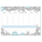 Stolna mapa BOJANKA, ravnalo, dim:47x34cm, P/20 - Image 2