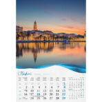 "BISERNA DALMACIJA" 13 list., dim: 33x55 cm, PVC vrećica, P/40, color kalendar - Image 2