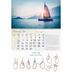 "KALENDAR GROPOVA" 13 list., dim: 33x55 cm, PVC vrećica, P/40, color kalendar - Image 2