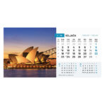 "BISERI SVIJETA" 13 list., dim: 20,5x14,5 cm, stolni kalendar, koverta, P/100 - Image 2