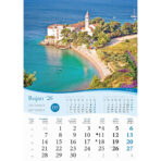"MORE" 13 sheets., format: 30,5x50 cm, PVC bag, P/50, color calendar - Slika 11