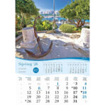 "MORE" 13 sheets., format: 30,5x50 cm, PVC bag, P/50, color calendar - Slika 13