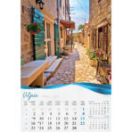 "BISERNA DALMACIJA" 13 list., dim: 33x55 cm, PVC vrećica, P/40, color kalendar - Image 13