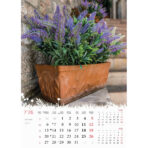 "CVIJEĆE" 13 list., dim: 24x53,5 cm, PVC vrećica, P/50, color kalendar - Image 14