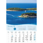 "MORE" 13 sheets., format: 30,5x50 cm, PVC bag, P/50, color calendar - Slika 3