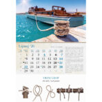 "KALENDAR GROPOVA" 13 list., dim: 33x55 cm, PVC vrećica, P/40, color kalendar - Image 3