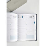 Planer DNEVNI CRNI PABLO, šivani, B5, dim:16,5x22,5cm, 320 str. P/20 - Image 4