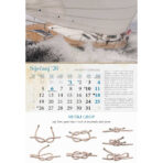 "KALENDAR GROPOVA" 13 list., dim: 33x55 cm, PVC vrećica, P/40, color kalendar - Image 4