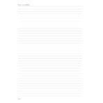 Planer DNEVNI CRNI PABLO, šivani, B5, dim:16,5x22,5cm, 320 str. P/20 - Image 5