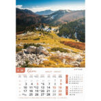 "NACIONALNI PARKOVI HRVATSKE" 13 list., dim: 33x55 cm, PVC vrećica, P/40, color kalendar - Slika 5