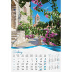 "BISERNA DALMACIJA" 13 list., dim: 33x55 cm, PVC vrećica, P/40, color kalendar - Image 6