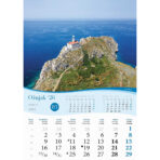 "MORE" 13 sheets., format: 30,5x50 cm, PVC bag, P/50, color calendar - Slika 7
