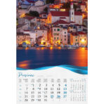 "BISERNA DALMACIJA" 13 list., dim: 33x55 cm, PVC vrećica, P/40, color kalendar - Image 8