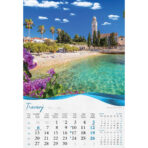 "BISERNA DALMACIJA" 13 list., dim: 33x55 cm, PVC vrećica, P/40, color kalendar - Image 10