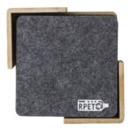 rPET felt coaster set Lawrence