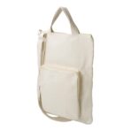 Cotton (340 g/m2) laptop bag Iker - Image 4