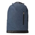 Polyester rPET (600D) backpack Celeste - Image 2
