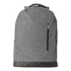Polyester rPET (600D) backpack Celeste