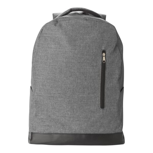 Polyester rPET (600D) backpack Celeste