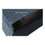 Polyester rPET (600D) backpack Celeste - Image 9