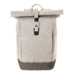 Polyester (600D) roll-top backpack Oberon