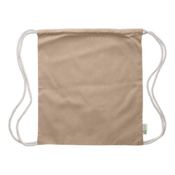 Recycled cotton drawstring bag Joy