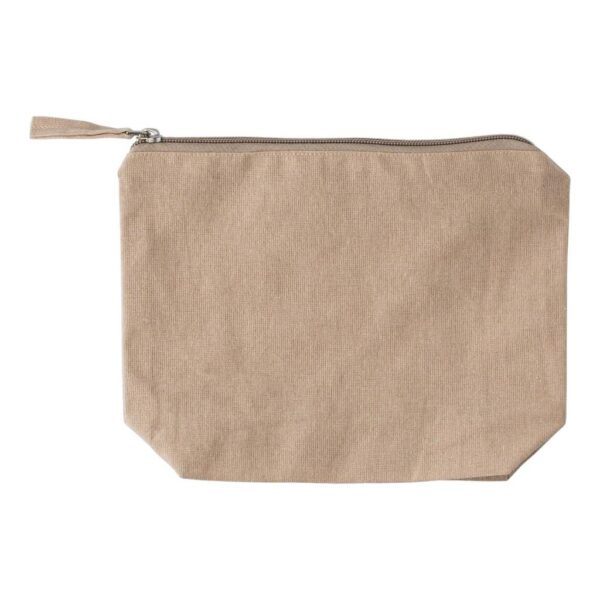 Recycled cotton cosmetic bag (180 gsm) Cressida