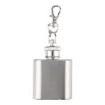 Stainless steel hip flask Julia
