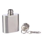 Stainless steel hip flask Julia - Image 4
