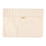 Cotton (220 gr/m2) laptop pouch Dirk - Image 2