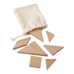 Natural wooden tangram puzzle Ulrike - Slika 2