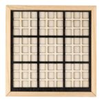 Wooden sudoku game Christa