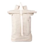 Hemp (280 gr/m2) roll-top backpack Margarete - Slika 6