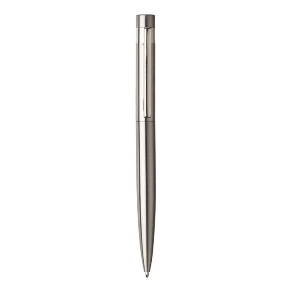 Recycled stainless steel twist ballpen Hannelore