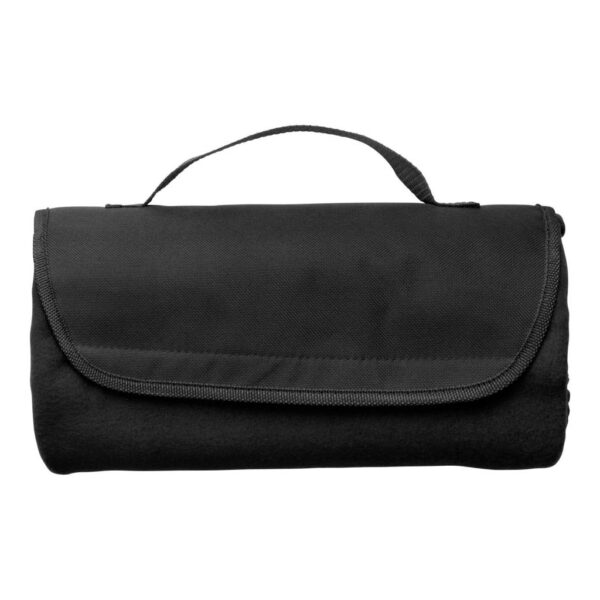 Fleece (165 g/m²) travel blanket Helga