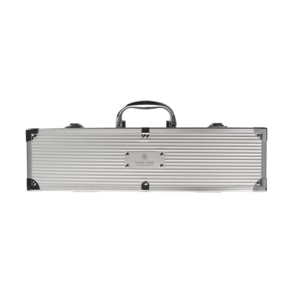 Stainless steel barbecue set Jennifer